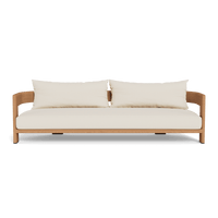 Victoria Teak 3 Seat Sofa