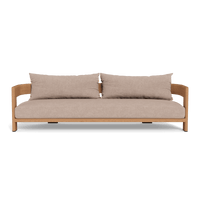 Victoria Teak 3 Seat Sofa