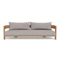 Victoria Teak 3 Seat Sofa