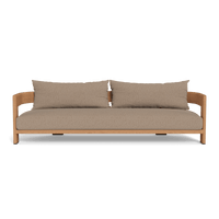Victoria Teak 3 Seat Sofa