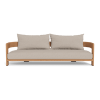 Victoria Teak 3 Seat Sofa