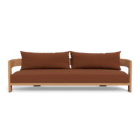 Victoria Teak 3 Seat Sofa