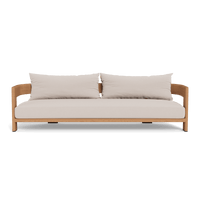 Victoria Teak 3 Seat Sofa