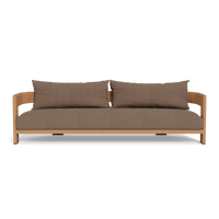Victoria Teak 3 Seat Sofa