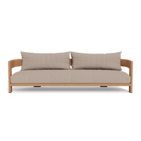 Victoria Teak 3 Seat Sofa