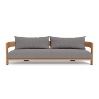Victoria Teak 3 Seat Sofa