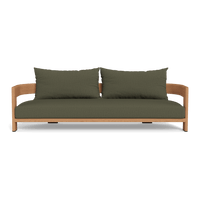 Victoria Teak 3 Seat Sofa