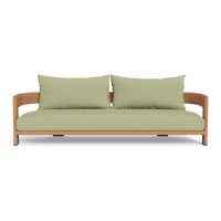 Victoria Teak 3 Seat Sofa