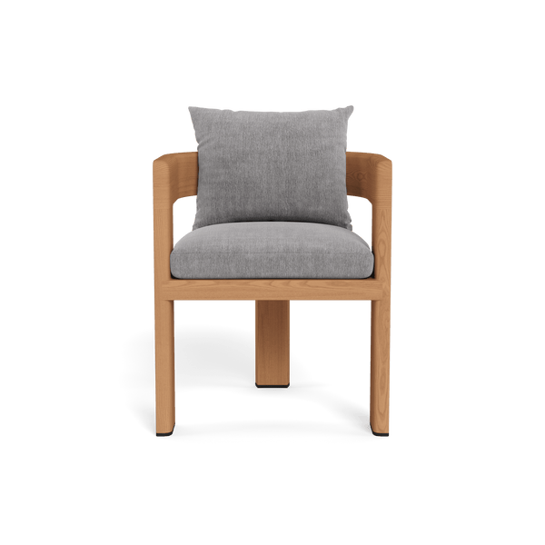 Victoria Teak Dining Chair | Teak Natural, Altona Dove,