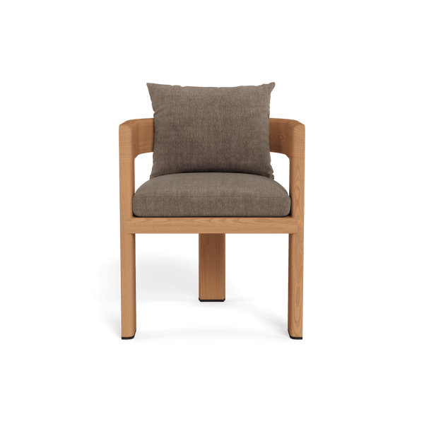 Victoria Teak Dining Chair | Teak Natural, Altona Mink,