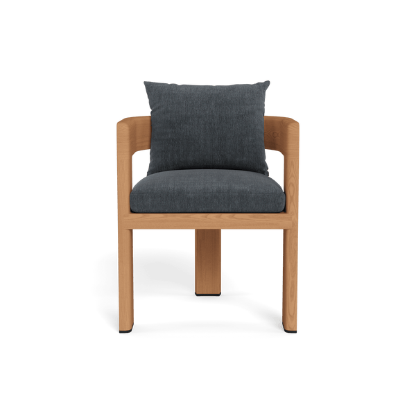 Victoria Teak Dining Chair | Teak Natural, Altona Slate,