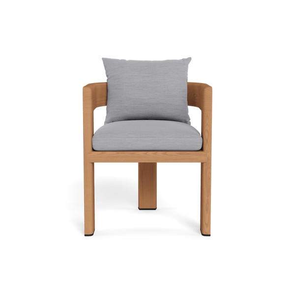 Victoria Teak Dining Chair | Teak Natural, Pebble Cloud,