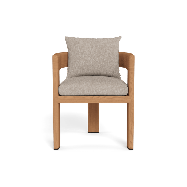 Victoria Teak Dining Chair | Teak Natural, Pebble Sand,