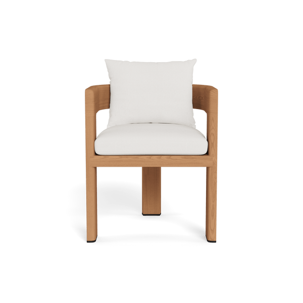 Victoria Teak Dining Chair | Teak Natural, Stirling Salt,