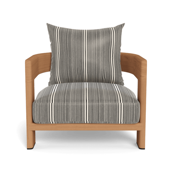 Victoria Teak Lounge Chair | Teak Natural, Bateau Classic,