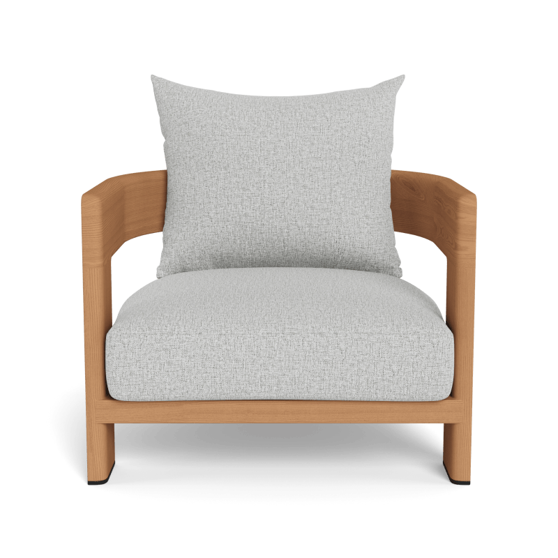 Victoria Teak Lounge Chair | Teak Natural, Copacabana Midnight,