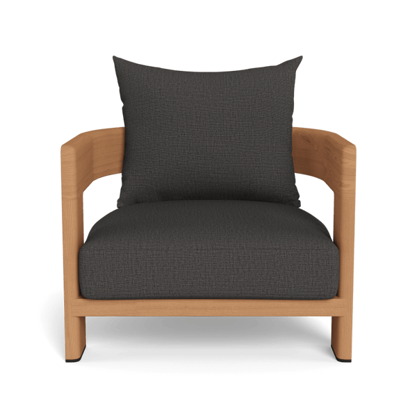 Victoria Teak Lounge Chair | Teak Natural, Stirling Shadow,