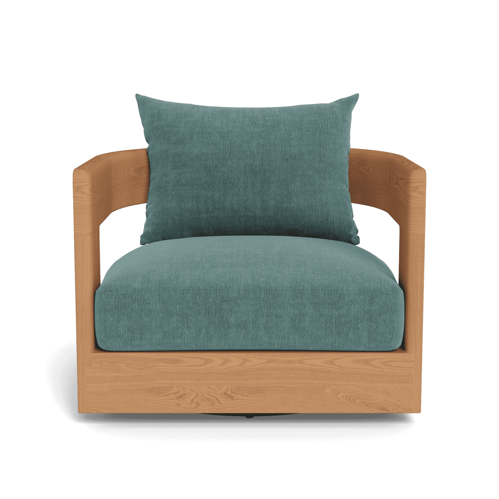 Victoria Teak Swivel Lounge Chair