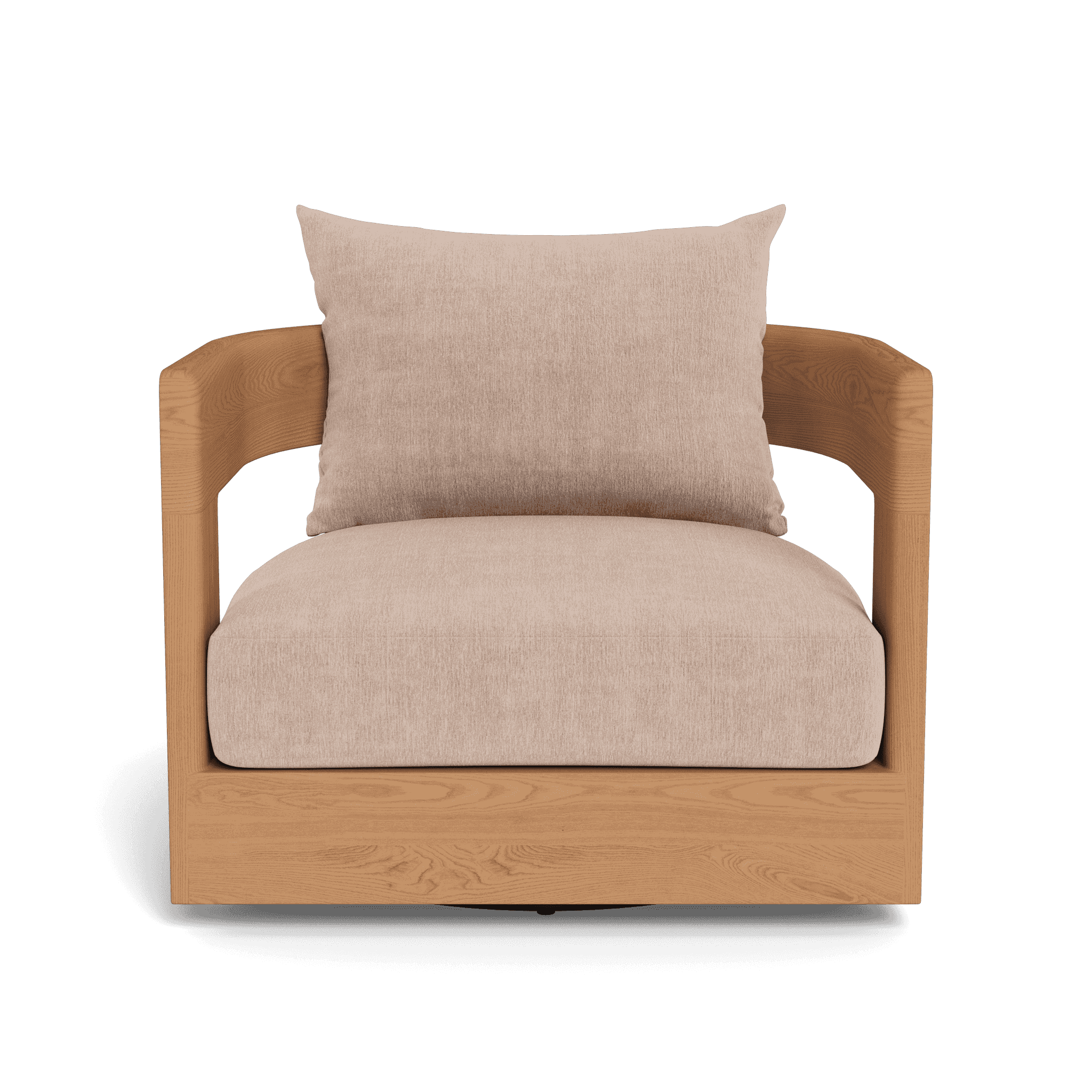 Victoria Teak Swivel Lounge Chair