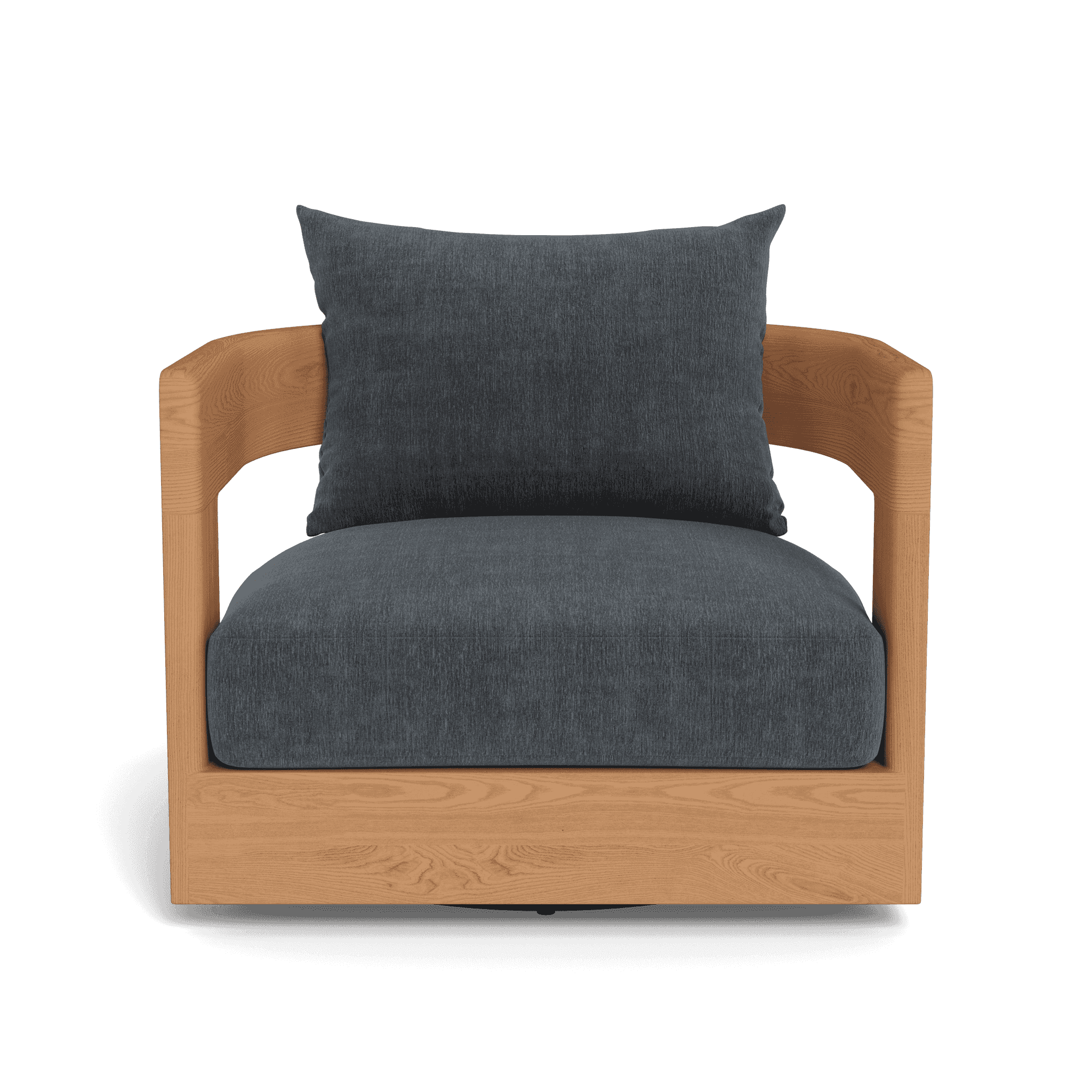 Victoria Teak Swivel Lounge Chair