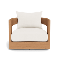 Victoria Teak Swivel Lounge Chair