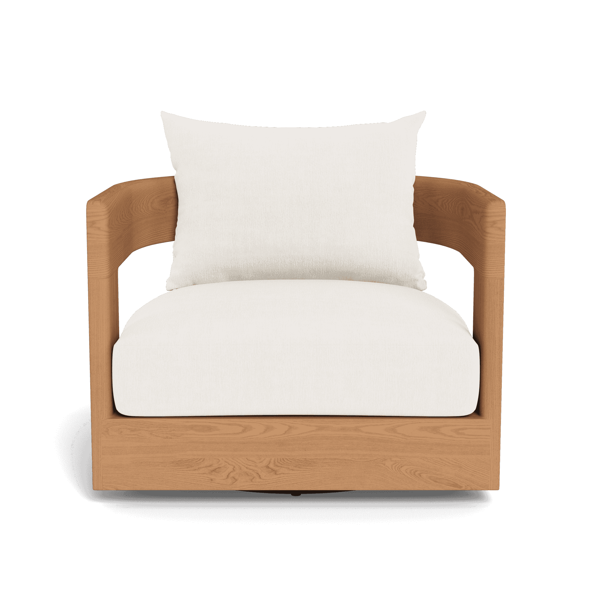 Victoria Teak Swivel Lounge Chair