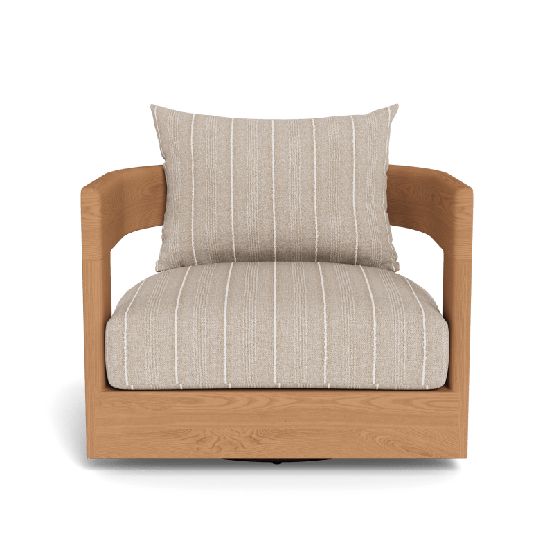 Victoria Teak Swivel Lounge Chair