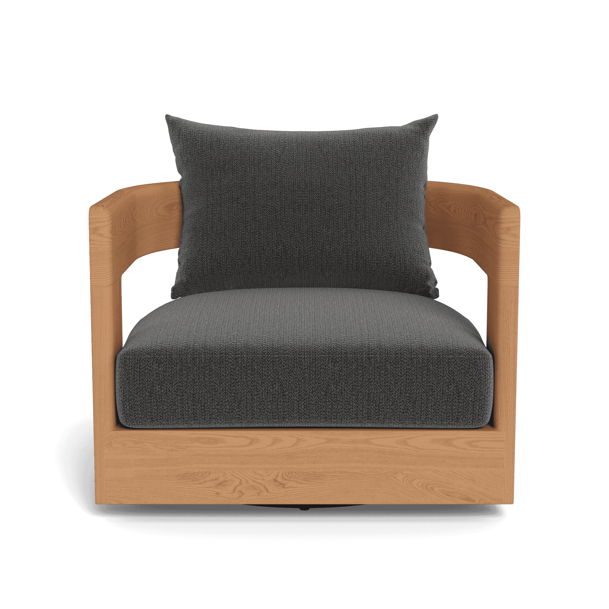 Victoria Teak Swivel Lounge Chair