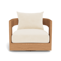 Victoria Teak Swivel Lounge Chair
