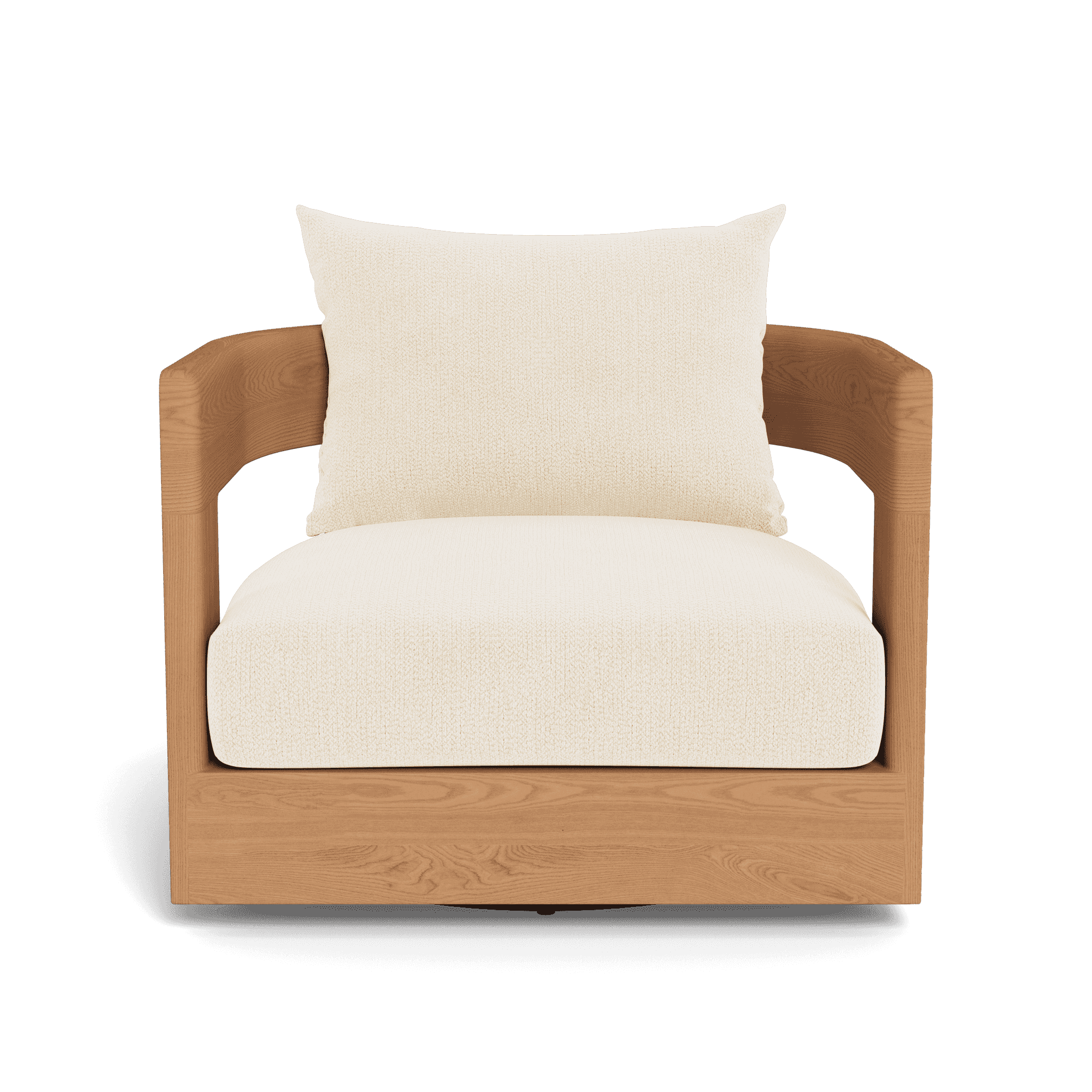 Victoria Teak Swivel Lounge Chair