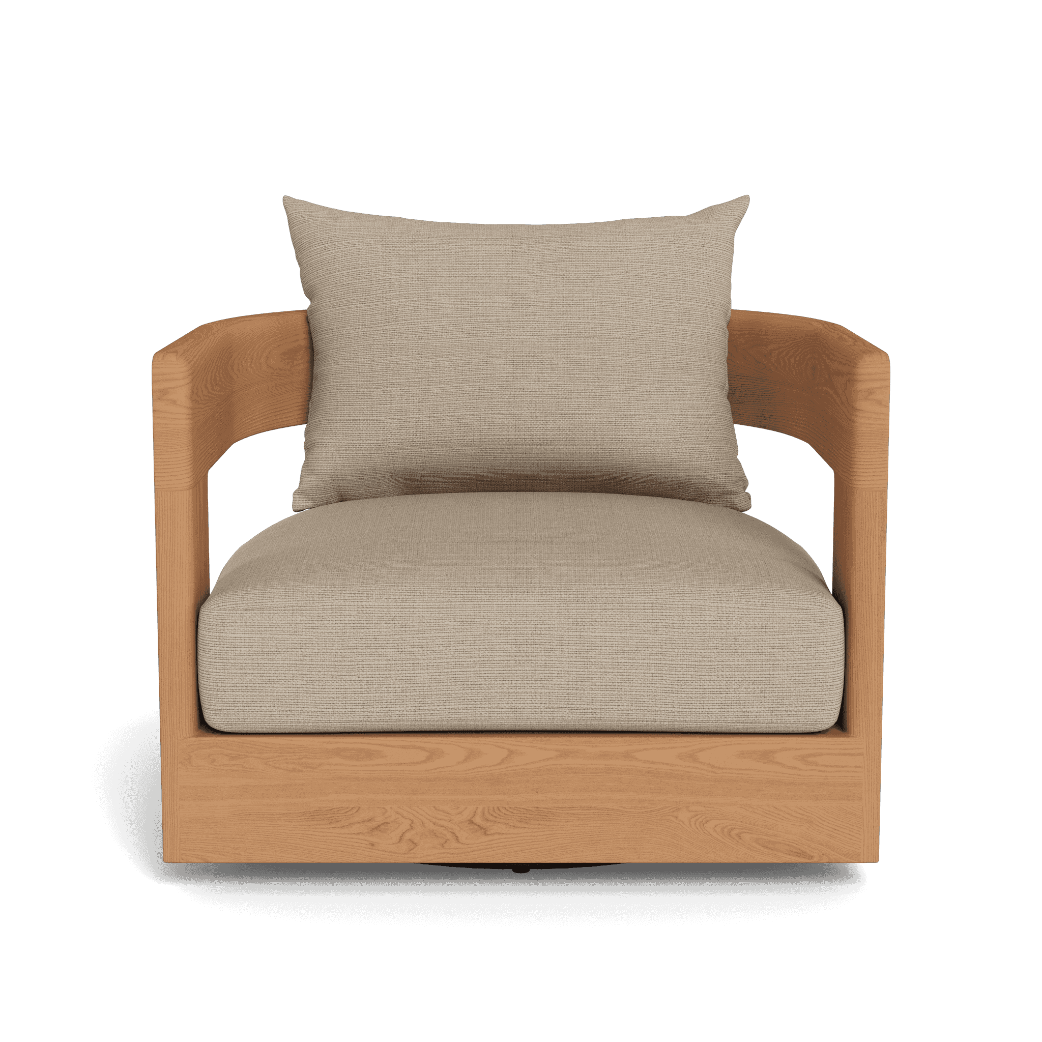 Victoria Teak Swivel Lounge Chair