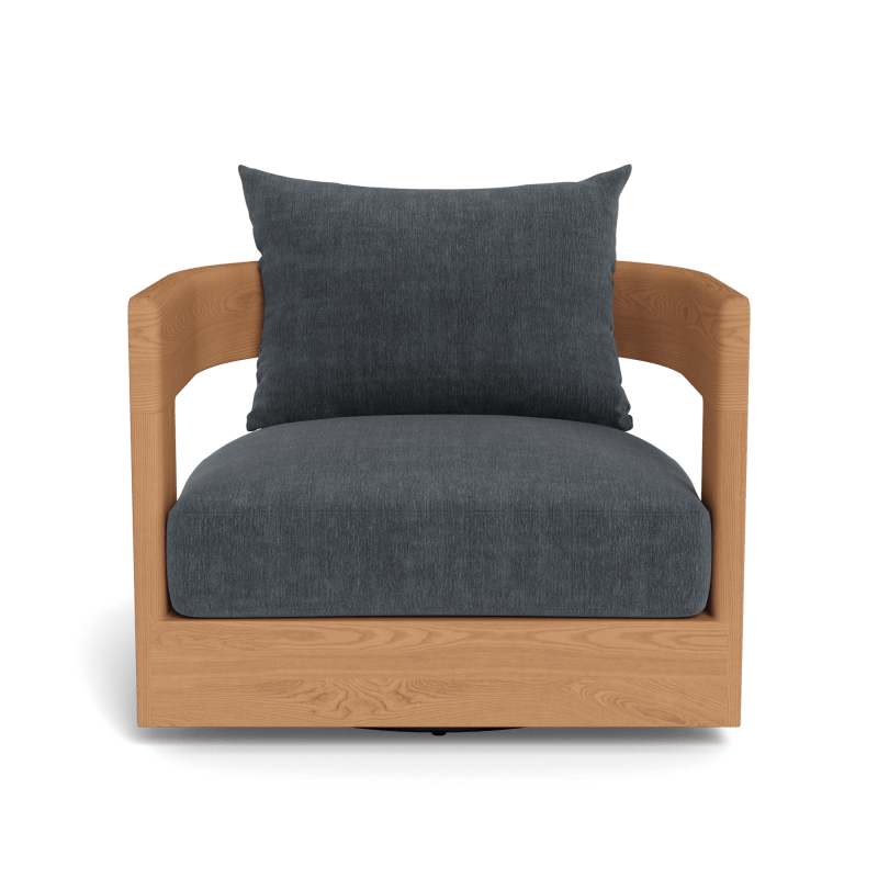 Victoria Teak Swivel Lounge Chair
