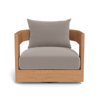 Victoria Teak Swivel Lounge Chair