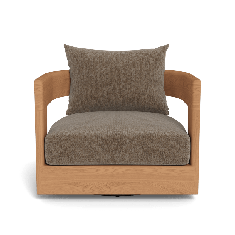 Victoria Teak Swivel Lounge Chair