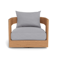 Victoria Teak Swivel Lounge Chair