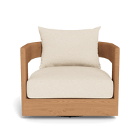 Victoria Teak Swivel Lounge Chair