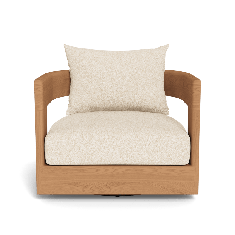 Victoria Teak Swivel Lounge Chair