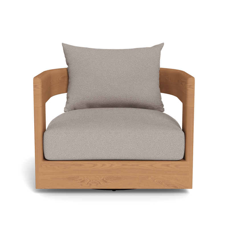 Victoria Teak Swivel Lounge Chair