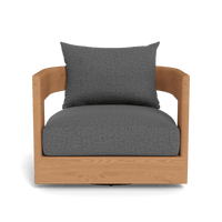 Victoria Teak Swivel Lounge Chair