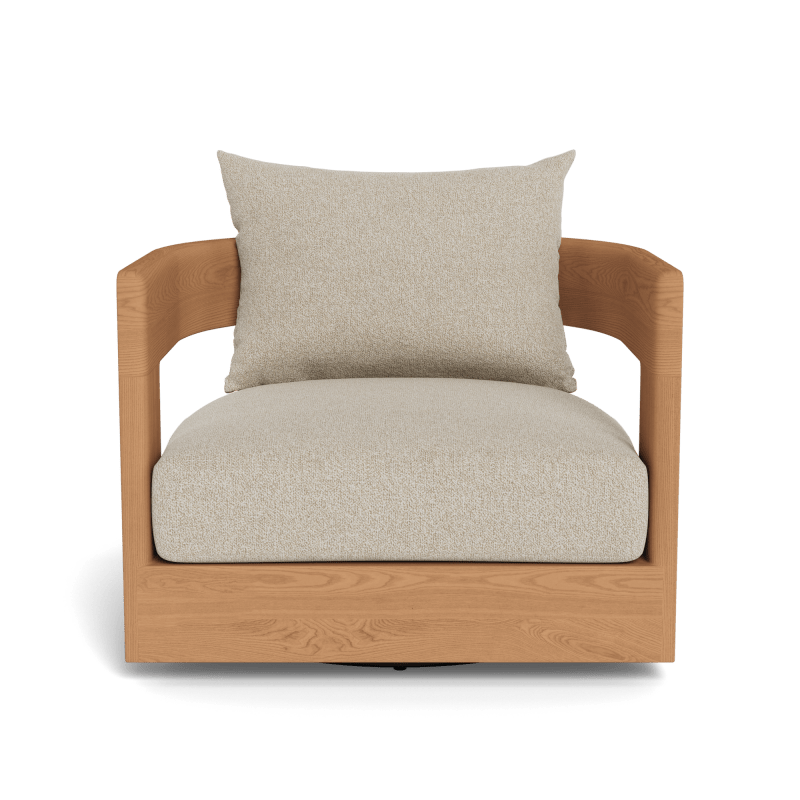 Victoria Teak Swivel Lounge Chair