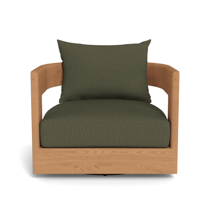 Victoria Teak Swivel Lounge Chair