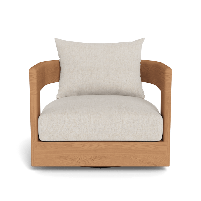 Victoria Teak Swivel Lounge Chair