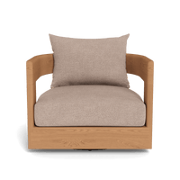 Victoria Teak Swivel Lounge Chair