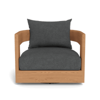 Victoria Teak Swivel Lounge Chair