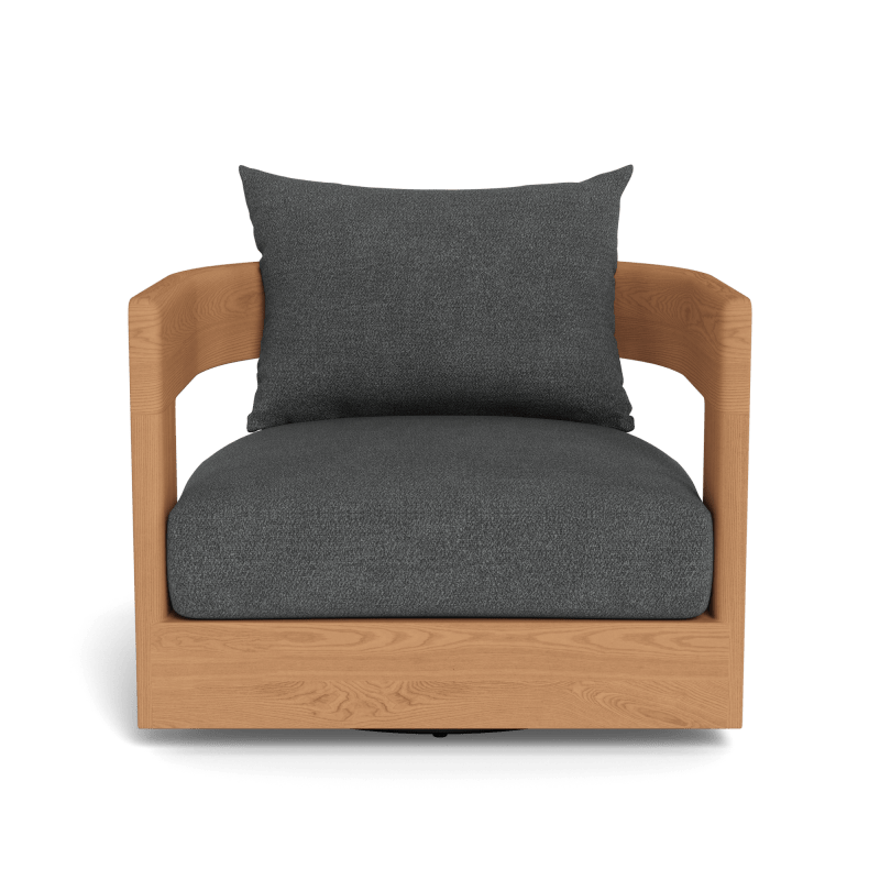 Victoria Teak Swivel Lounge Chair
