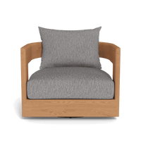 Victoria Teak Swivel Lounge Chair