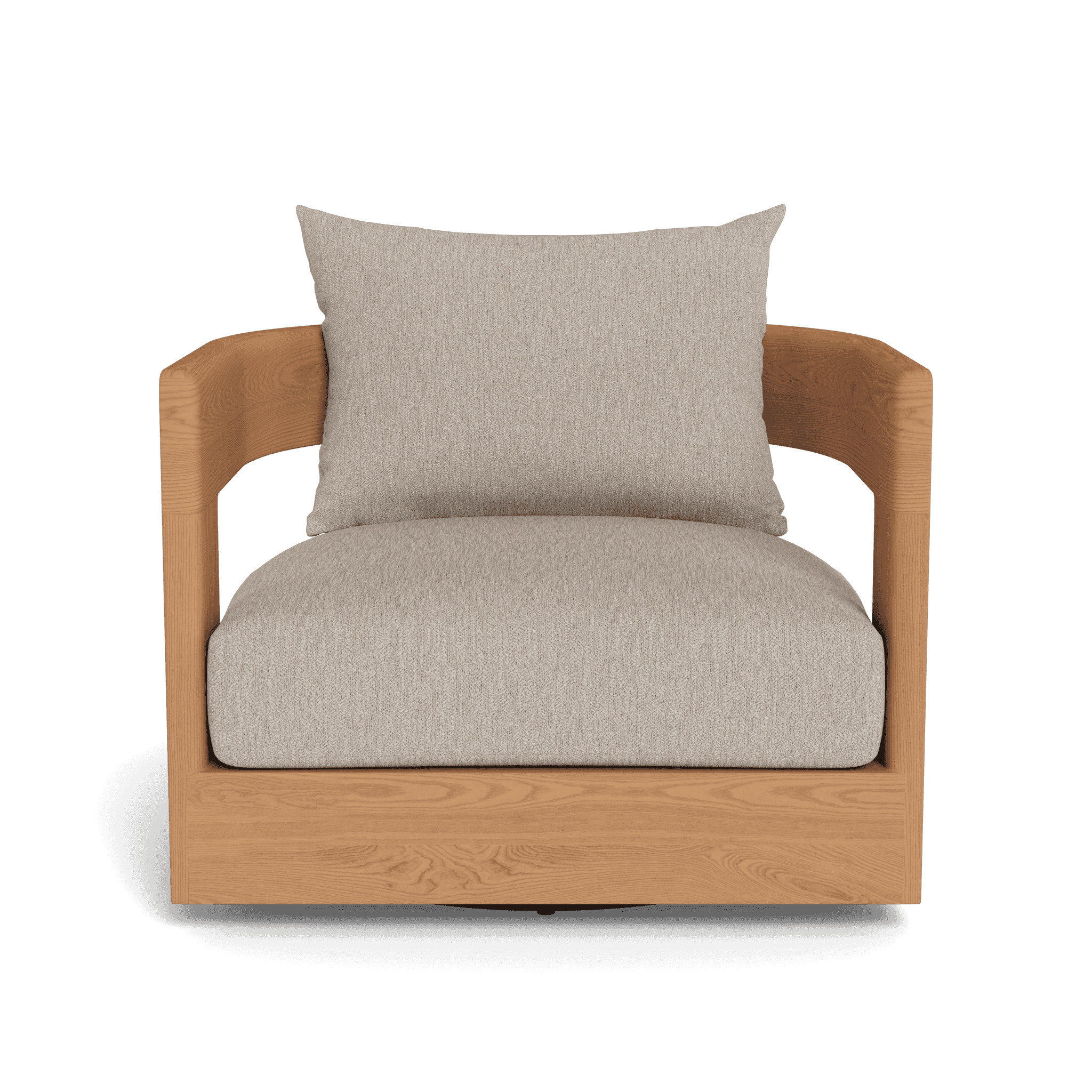 Victoria Teak Swivel Lounge Chair