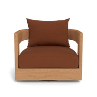 Victoria Teak Swivel Lounge Chair