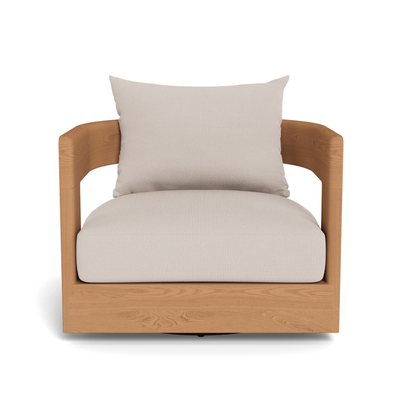 Victoria Teak Swivel Lounge Chair