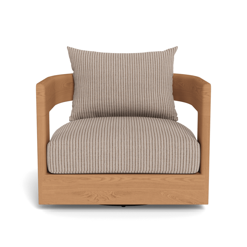 Victoria Teak Swivel Lounge Chair